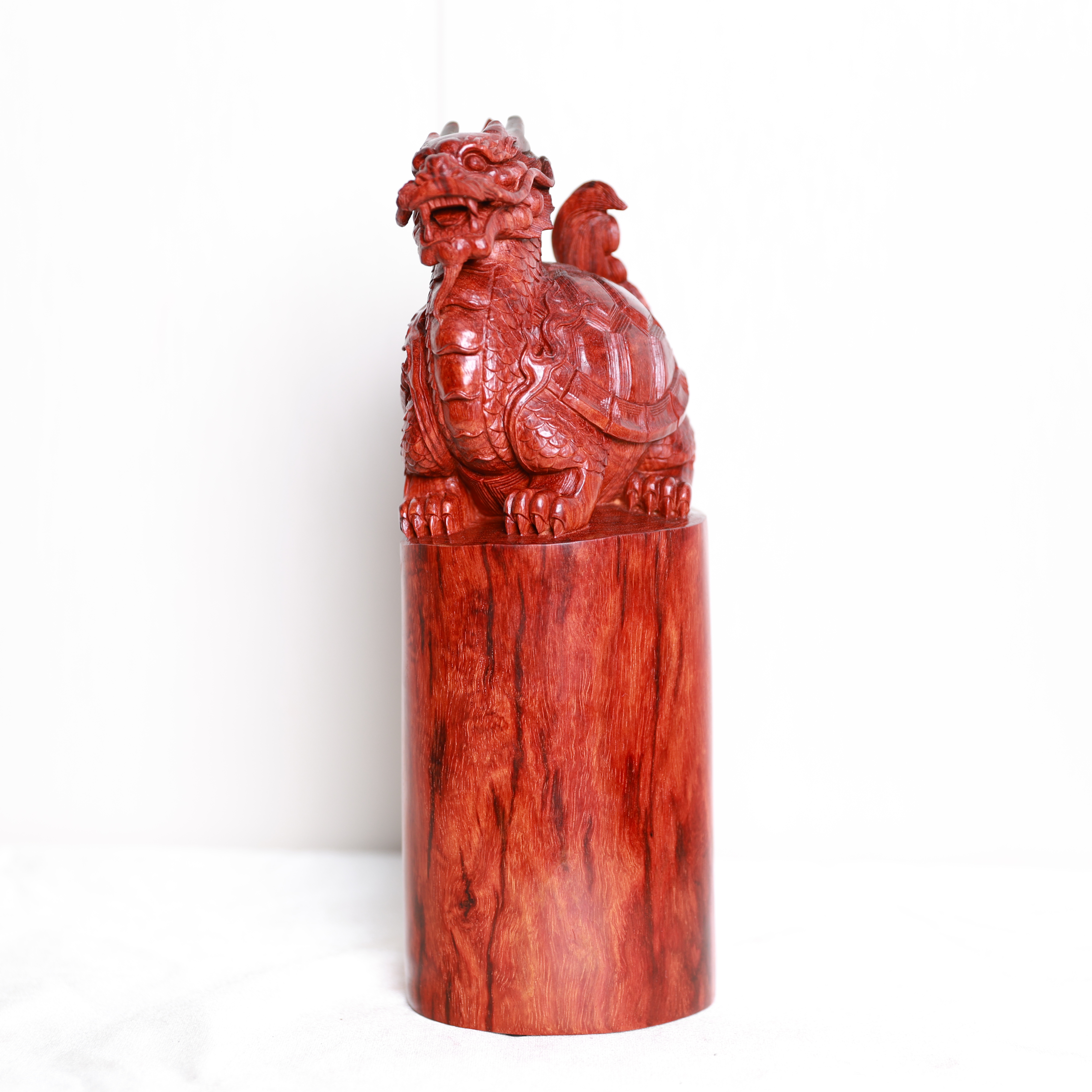 t21321 印度小叶紫檀-龙龟