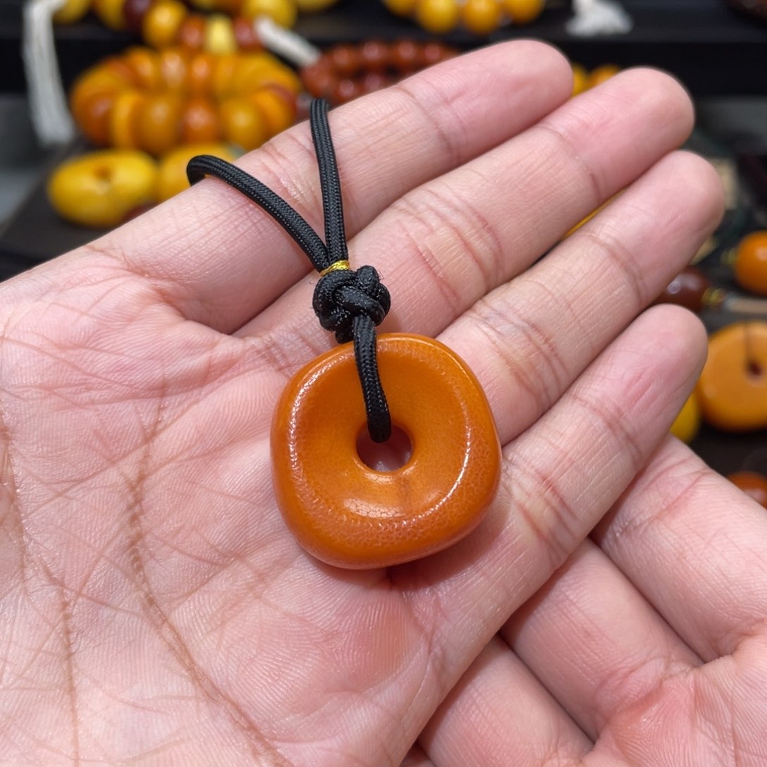 【闪购商品】未镶嵌蜜蜡裸石饼子