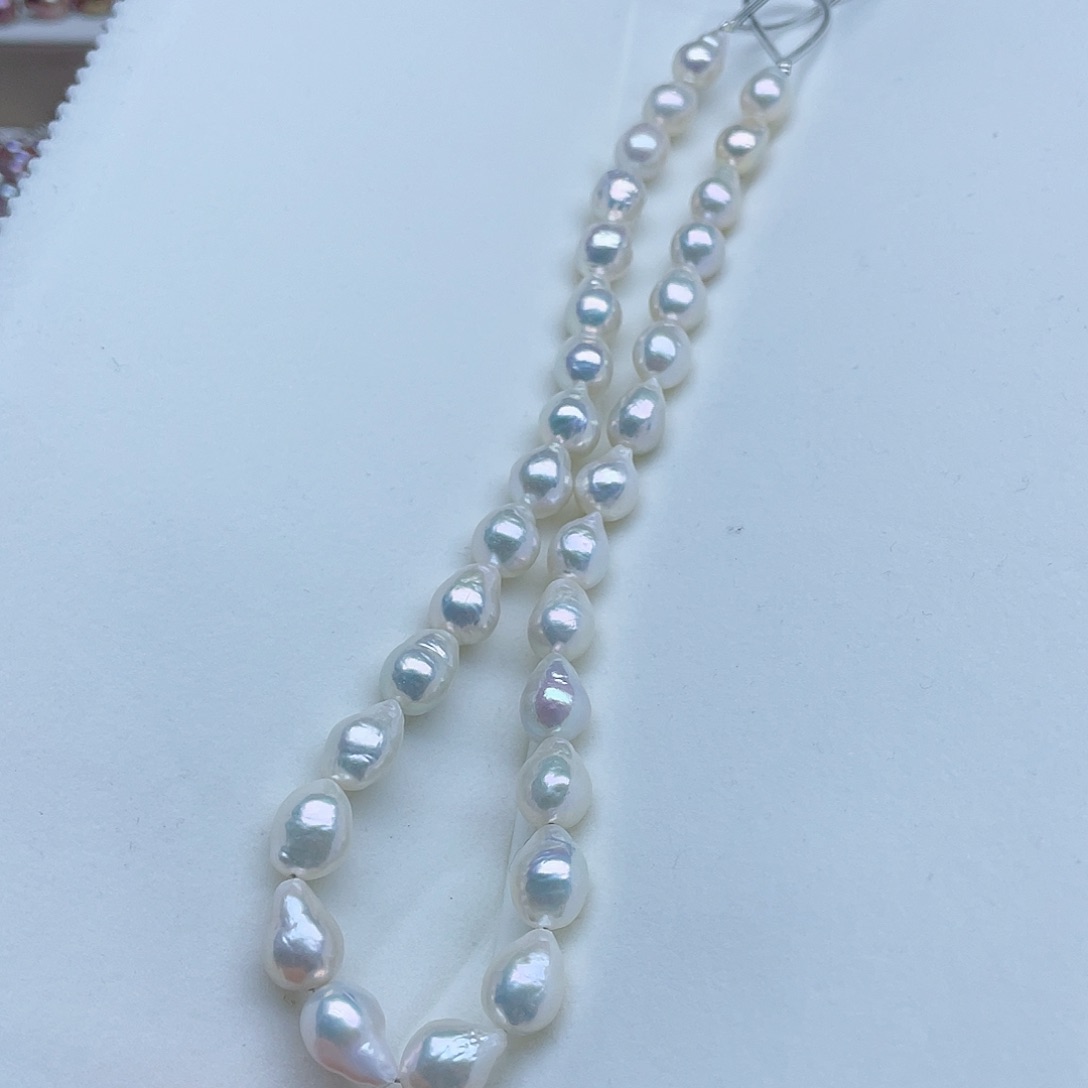 淡水珍珠颈饰银S925镶嵌