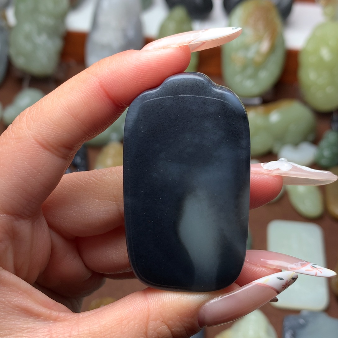 和田玉挂件未镶嵌修*