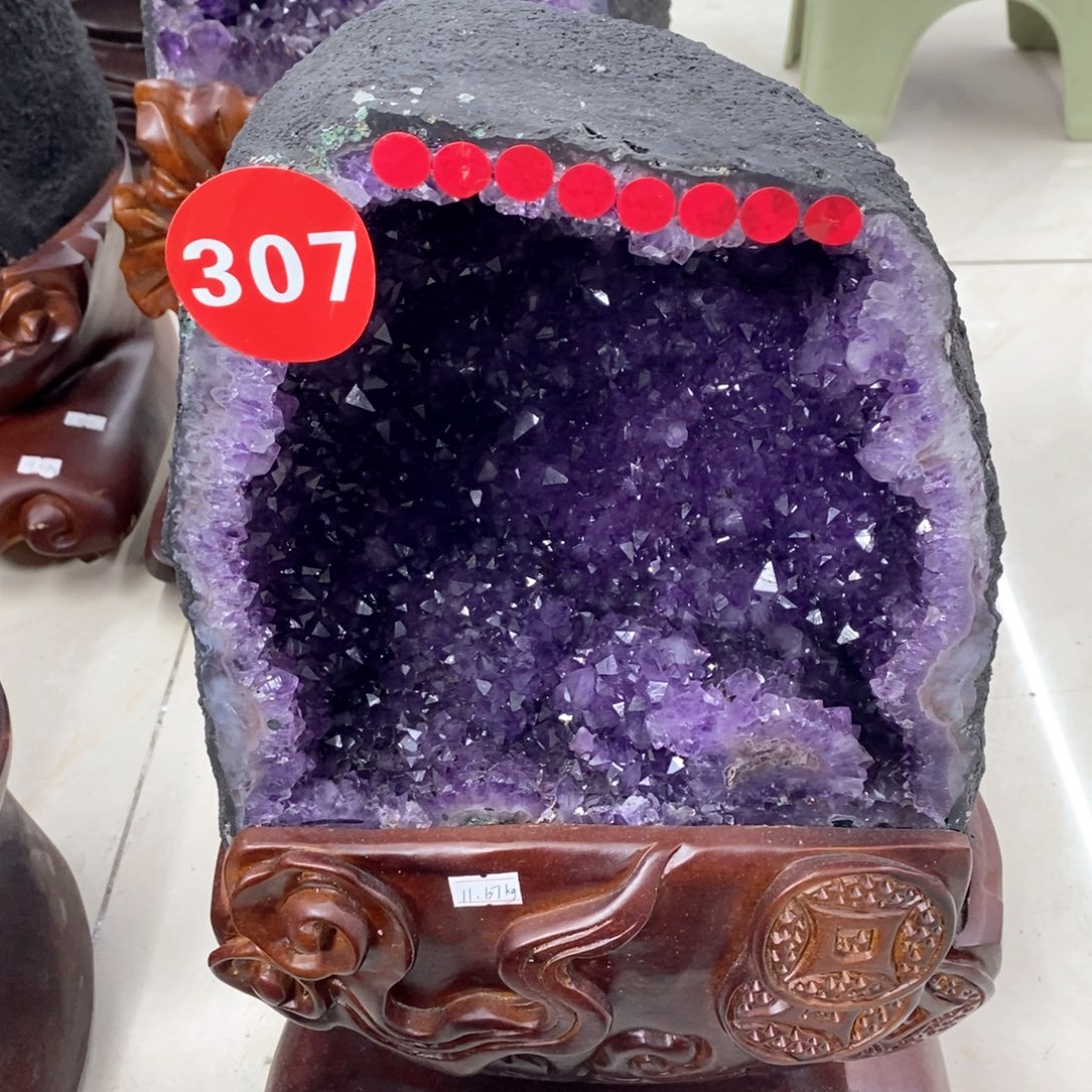 紫晶大型摆件（非配饰）未镶嵌
