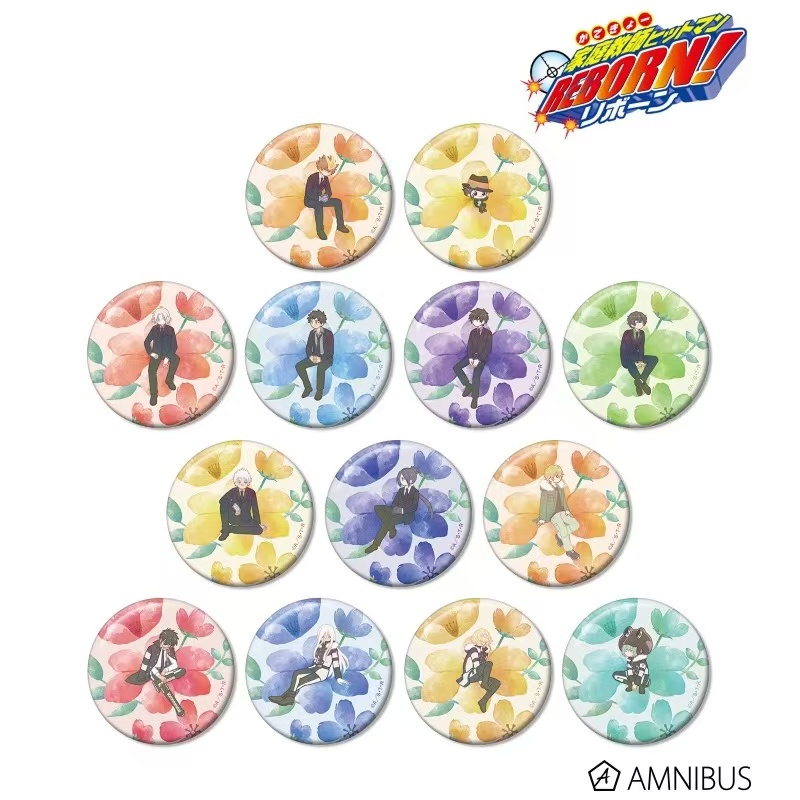 【AMNIBUS家庭教师】Botania 花朵吧唧 徽章 潮玩盲盒（默认代拆）