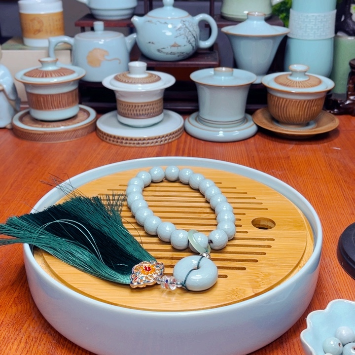 【闪购商品】汝州单壶，珠子，汝瓷