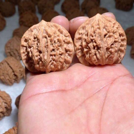 文玩核桃吊坠蟠龙纹