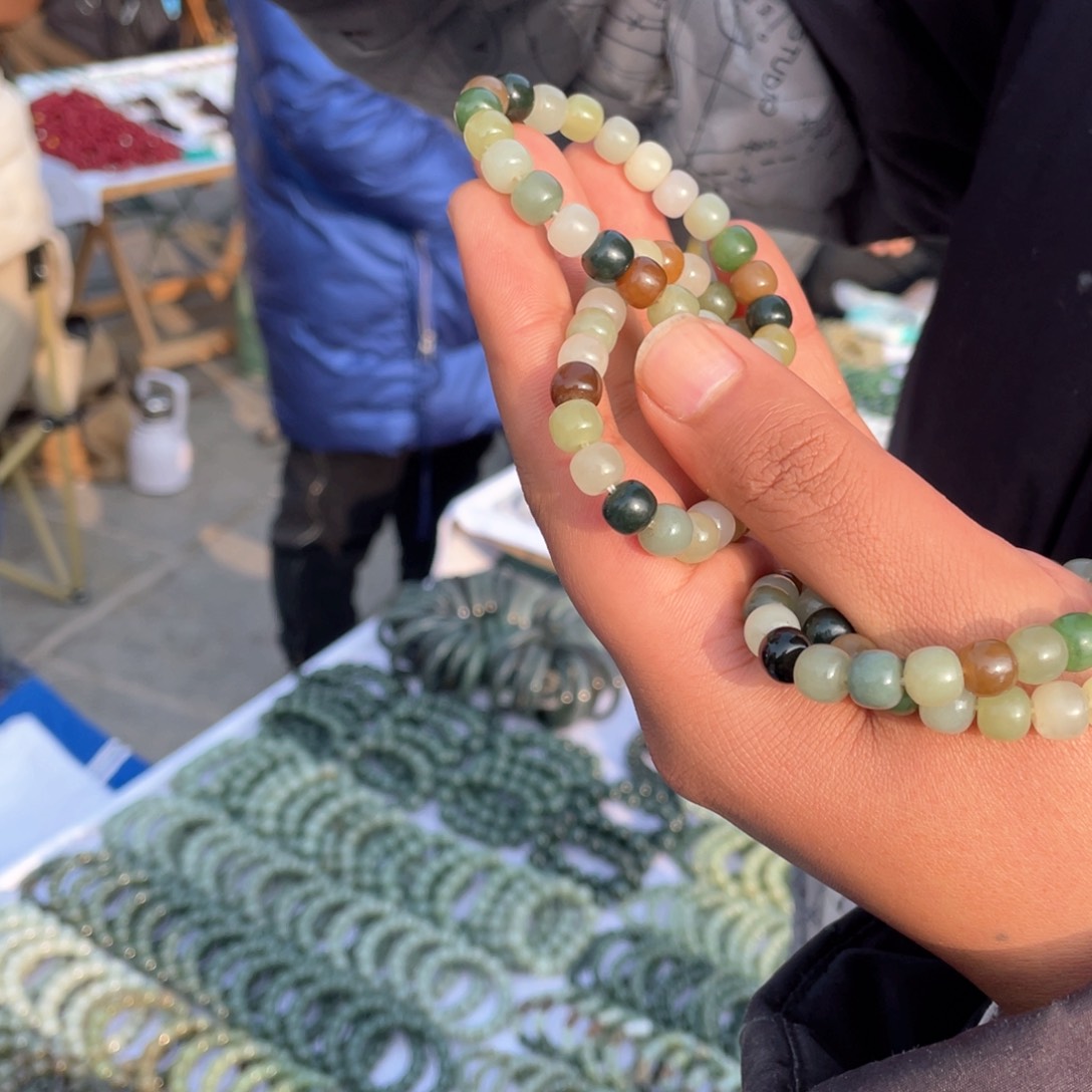 和田玉（糖玉）手链未镶嵌