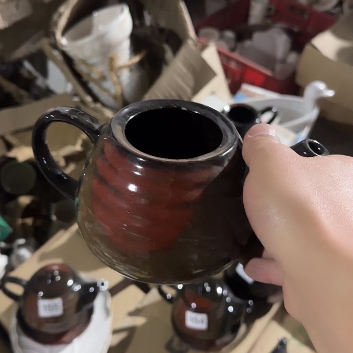 瓷片陶瓷盘子碗啥都有壶口有磕