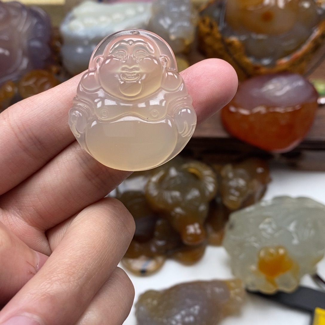 玛瑙/玉髓未镶嵌颈饰