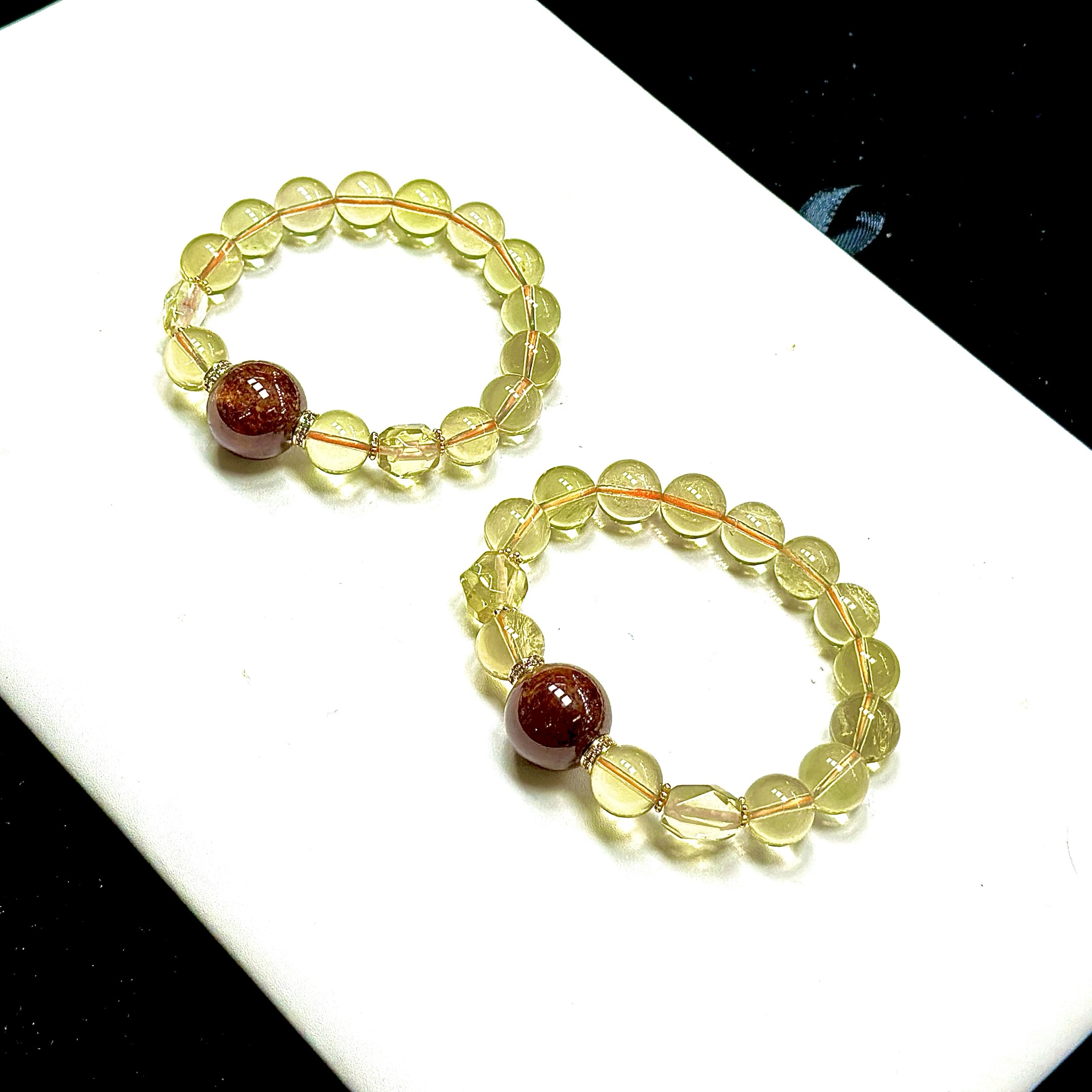 【DL】利比亚黄金陨DIY手串-约11mm（多样性发其一）