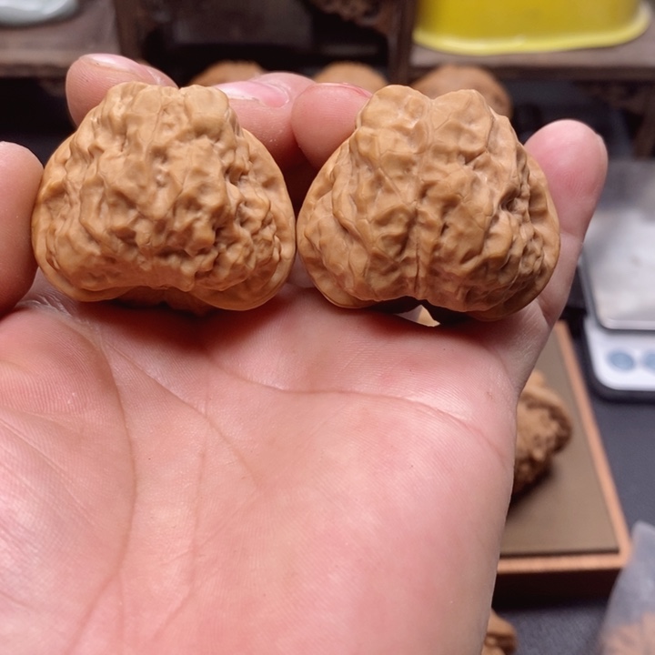 文玩核桃把件蛤蟆头