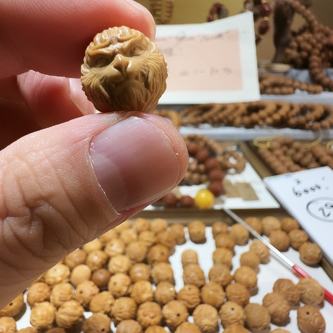 悟***ㅤ手串猴头核桃全品无暇猴头雕刻大圣