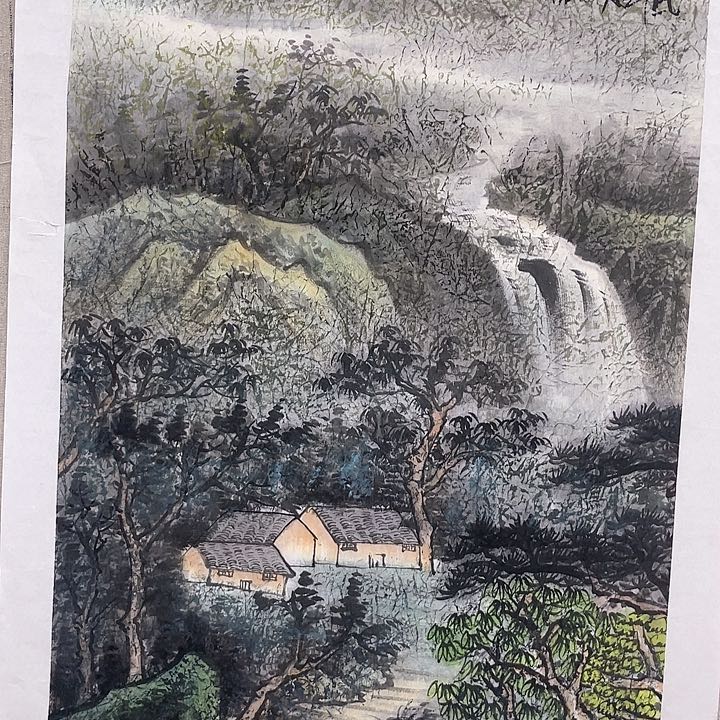 国画辛崇华国画作品