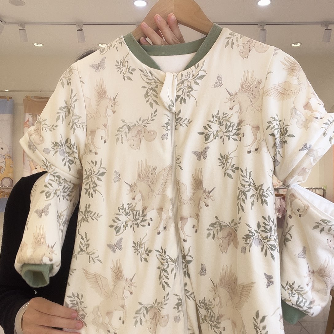 220g独角马纯棉加厚睡袋