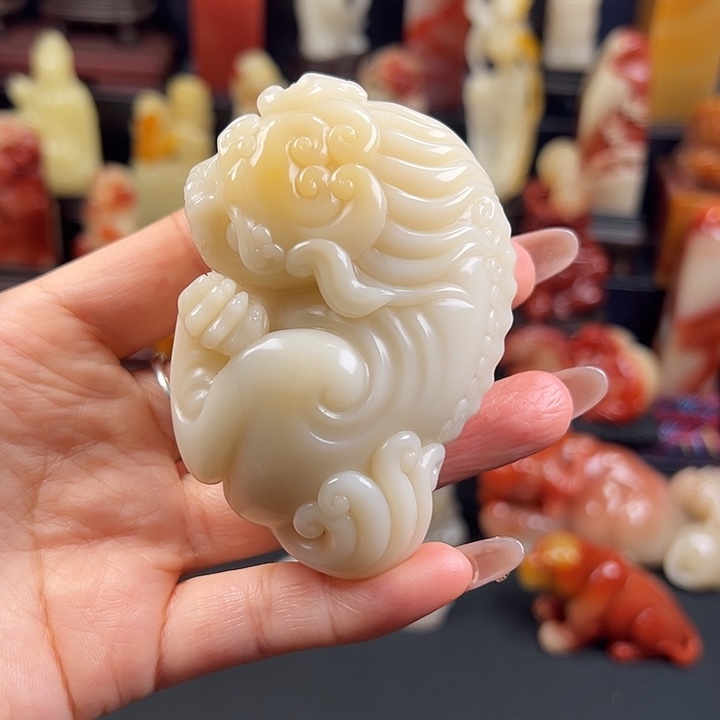 寿山石结晶汶洋石