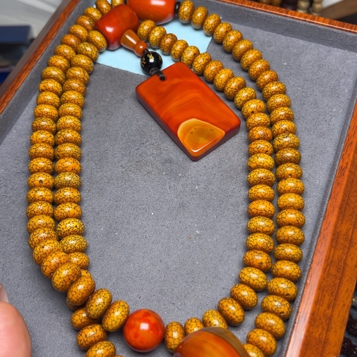 星月菩提吊坠星月