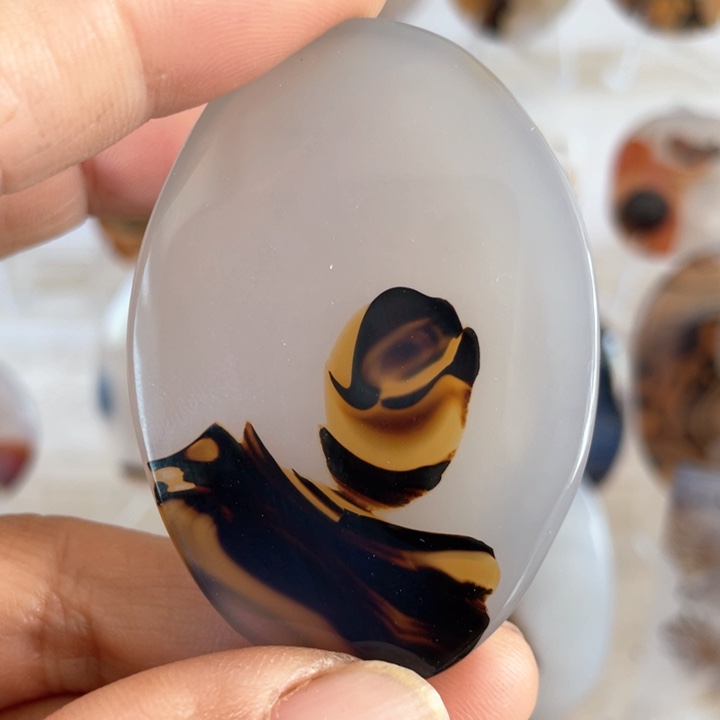 玛瑙/玉髓吊坠(不含链)未镶嵌X*Y