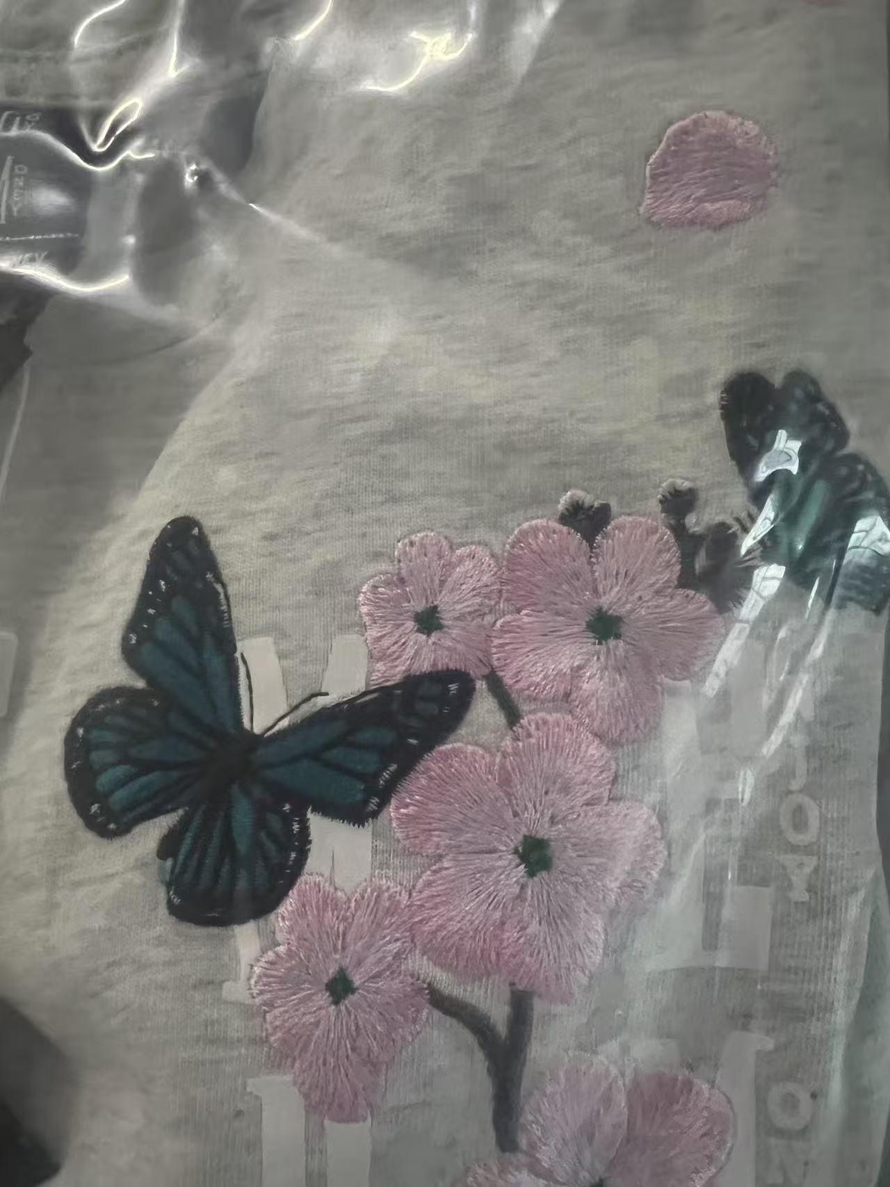 清清价爆款刺绣短袖断码福福