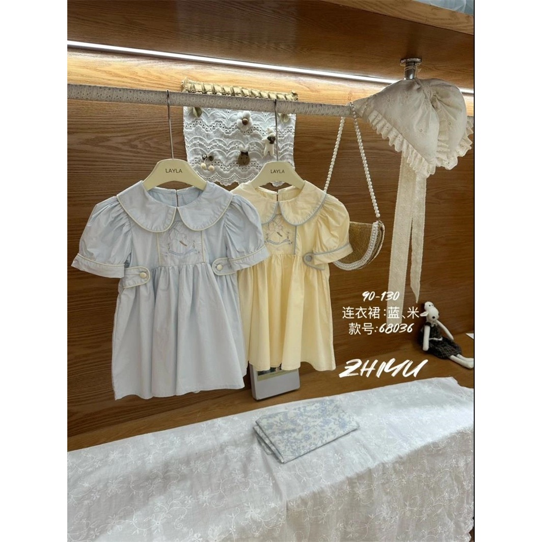 AC444~只语·25夏~学院风连衣裙ZY68036