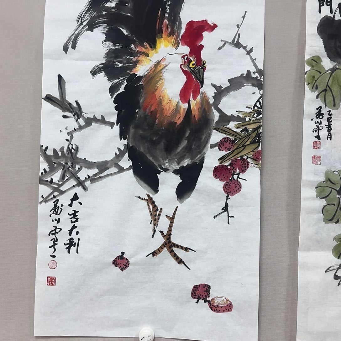 国画墨川老师绘画作品