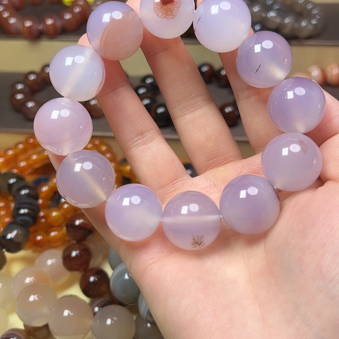 未镶嵌玛瑙手串玛瑙/玉髓