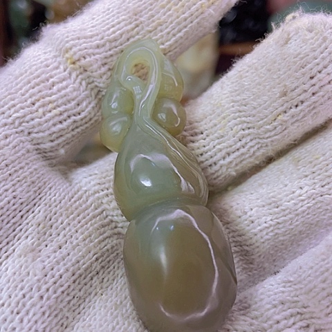 和田玉（白玉）挂件未镶嵌