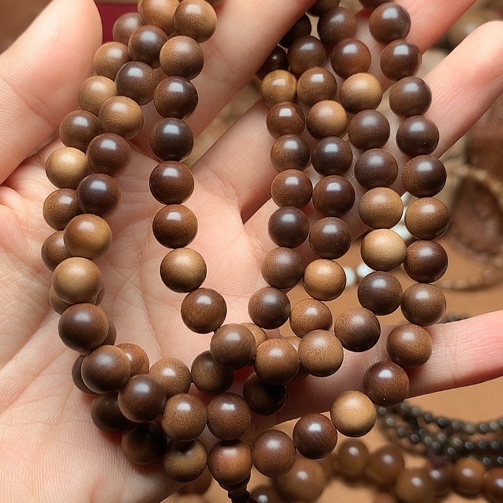 檀香木手串/手链0.8沉水树头料