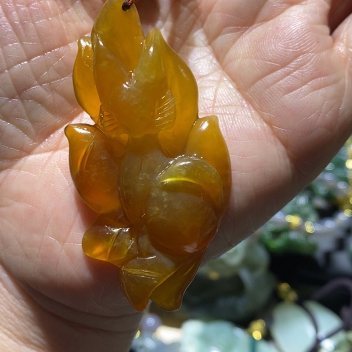 【闪购商品】岫玉吊坠(不含链)未镶嵌