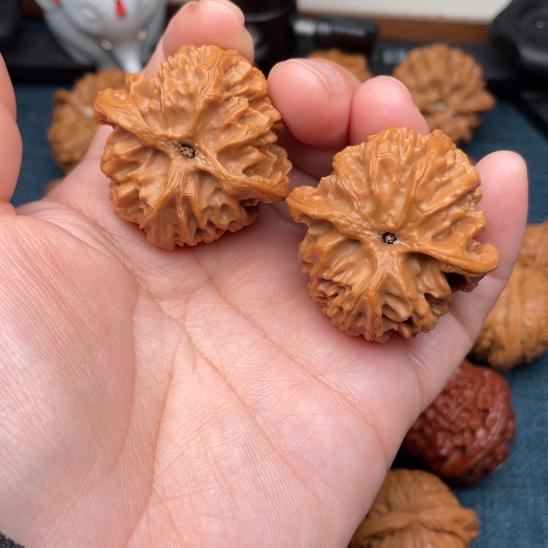 文玩核桃把件全品苹果园40