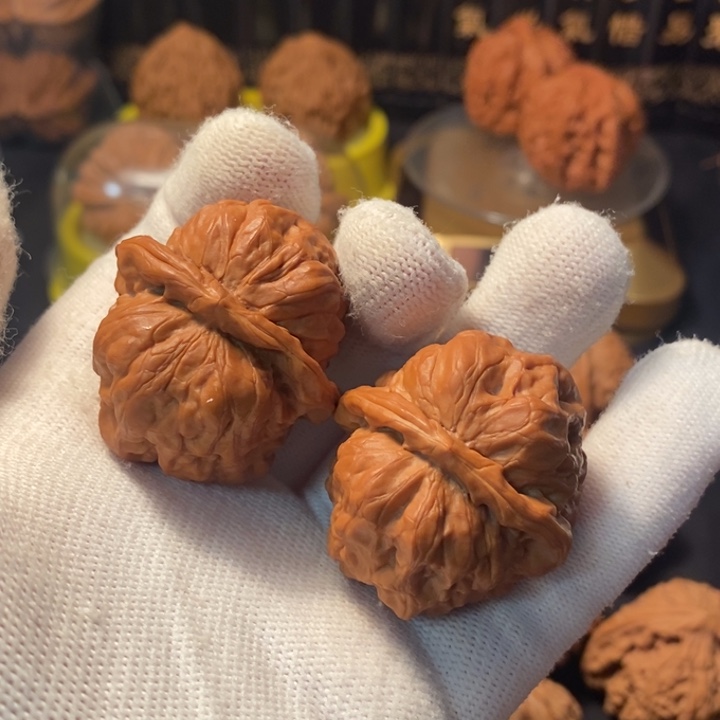 文玩核桃吊坠福利青蛙有修36