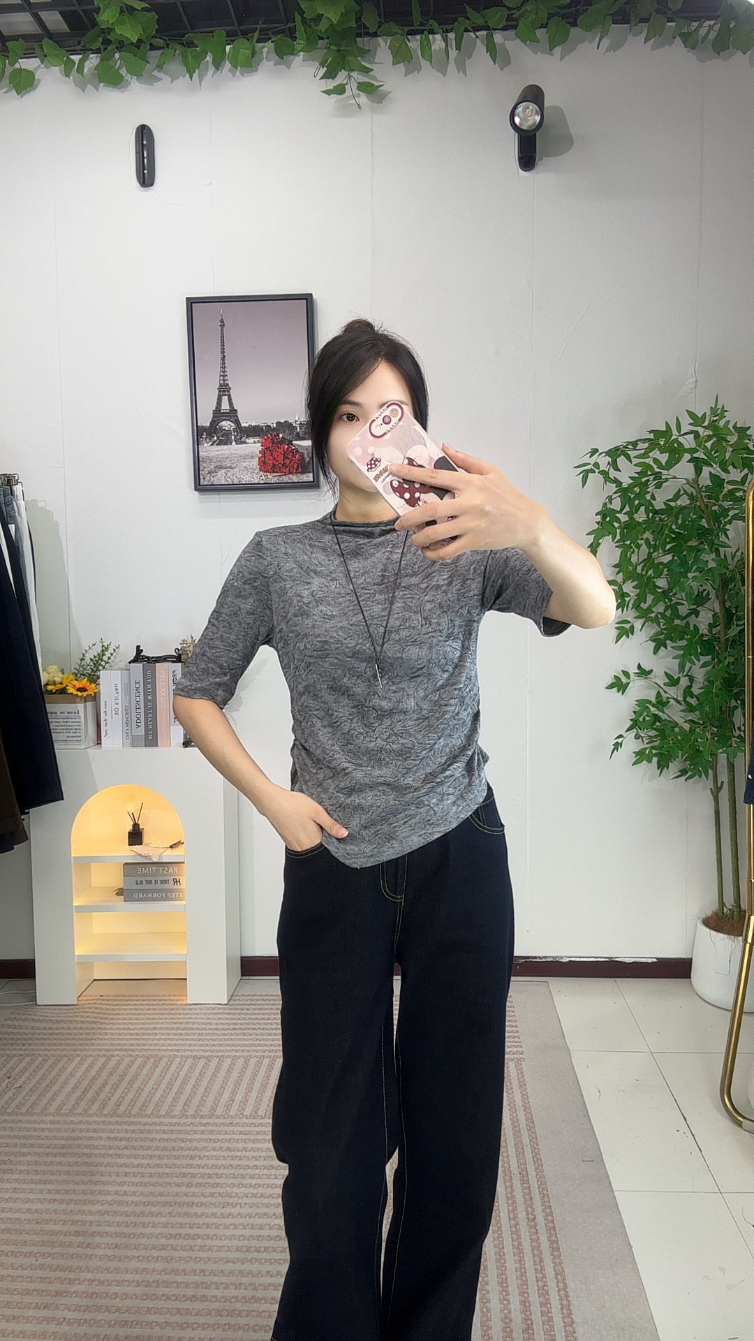<AYT>休闲风时尚百搭时尚长袖针织时尚套头修身女装