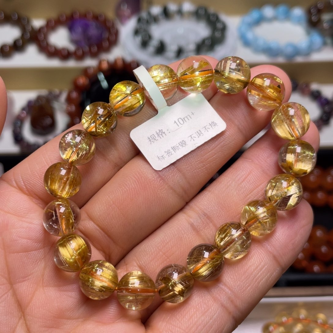 水晶手链未镶嵌钛晶