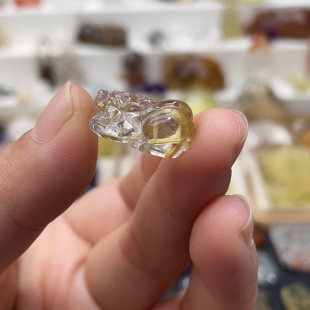 水晶颈饰未镶嵌澜***萍定制