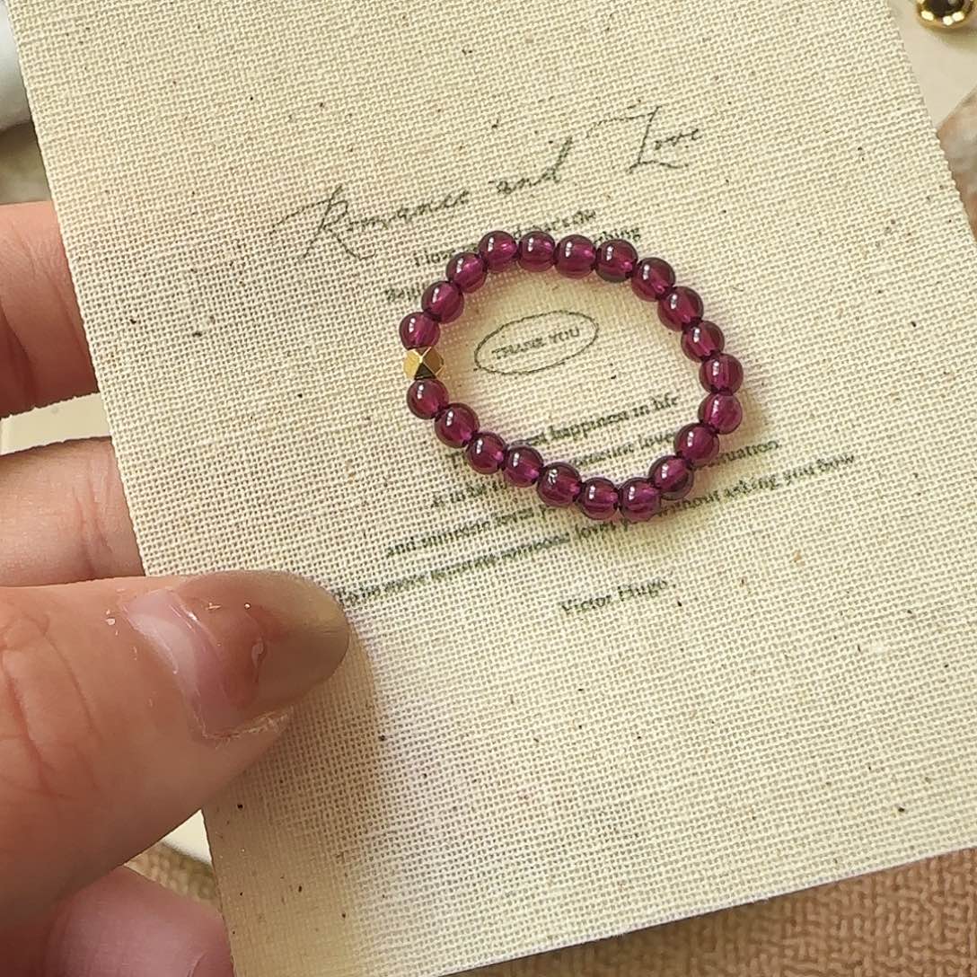 无事牌维腊木（绿檀）戒指