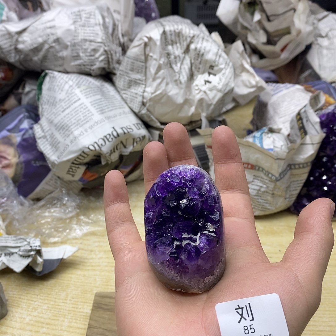 珠宝半成品水晶未镶嵌