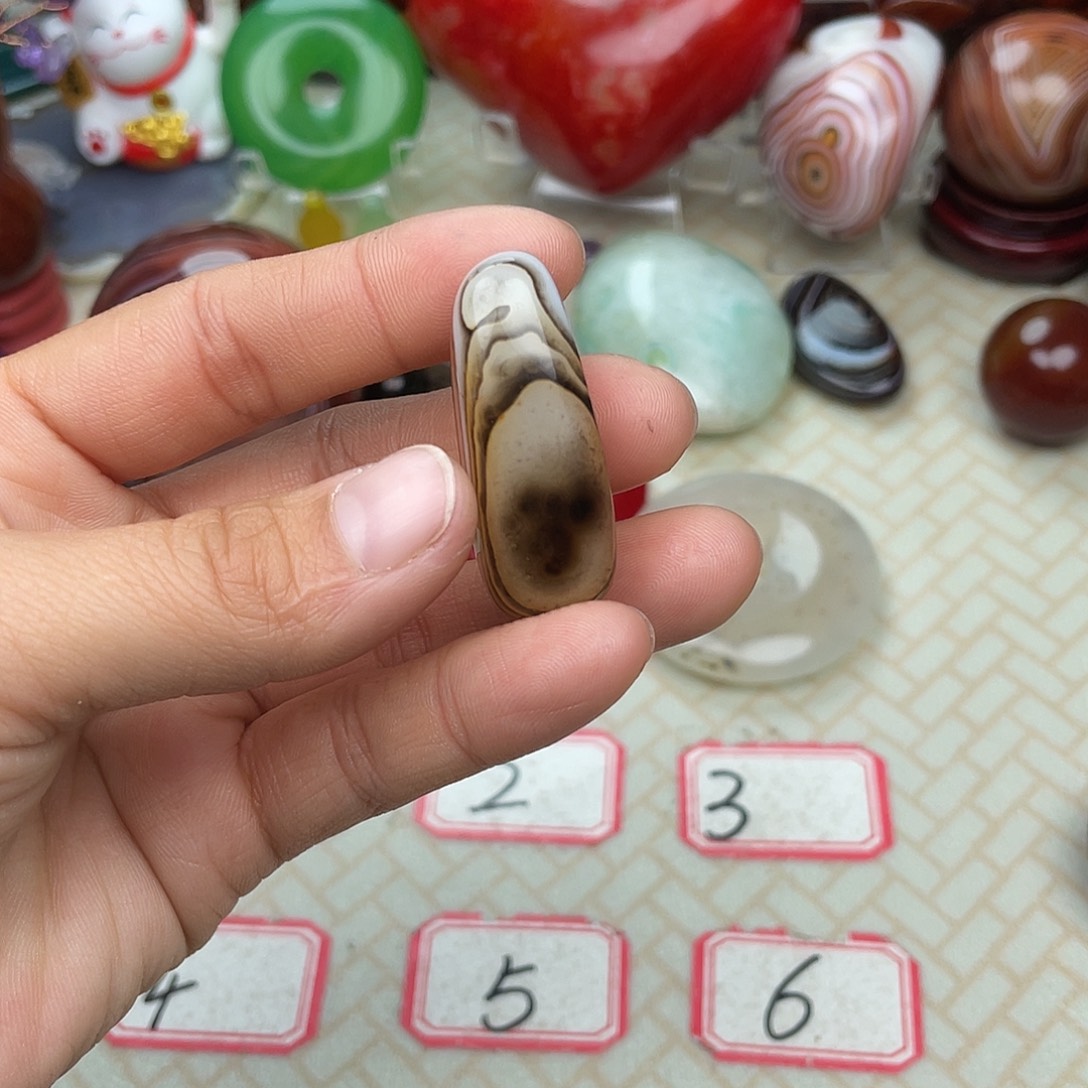 逐***行玛瑙/玉髓合金颈饰