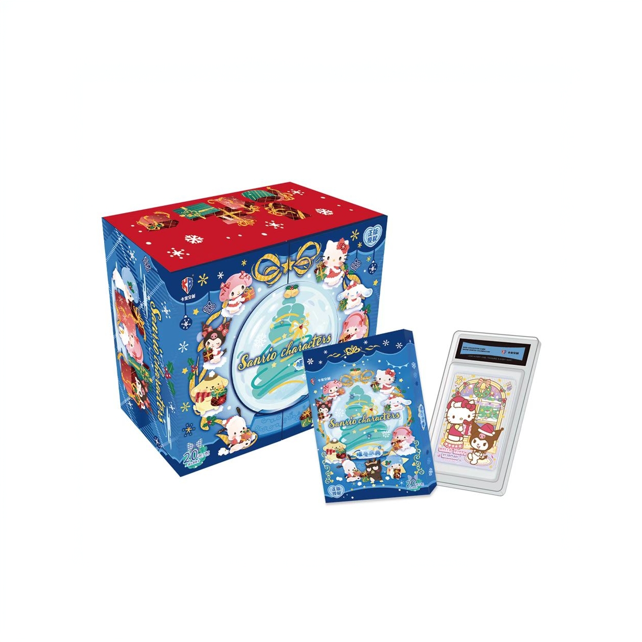 卡宝文创 三丽鸥家族暖冬庆典拍立得卡牌