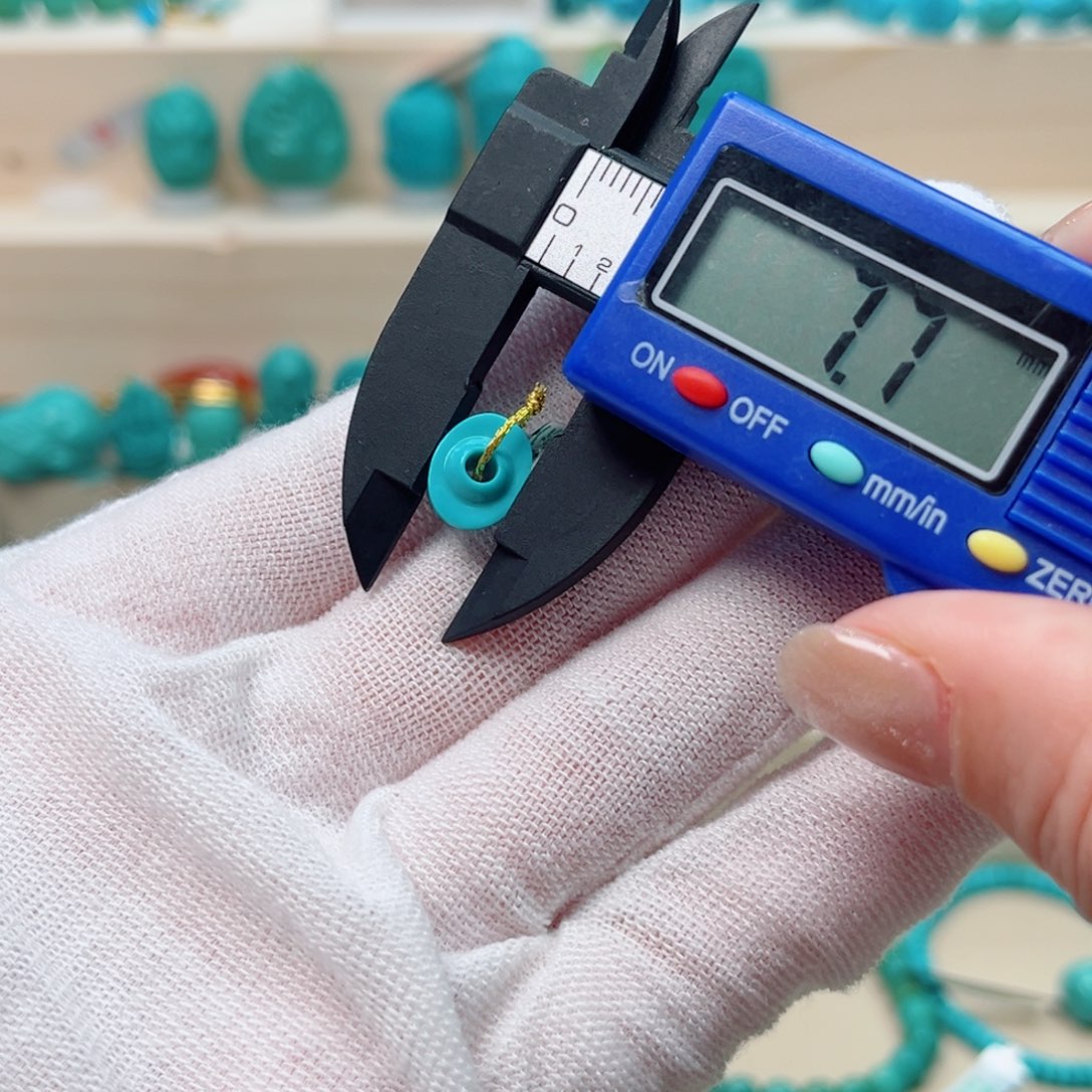 绿松石元宝未镶嵌