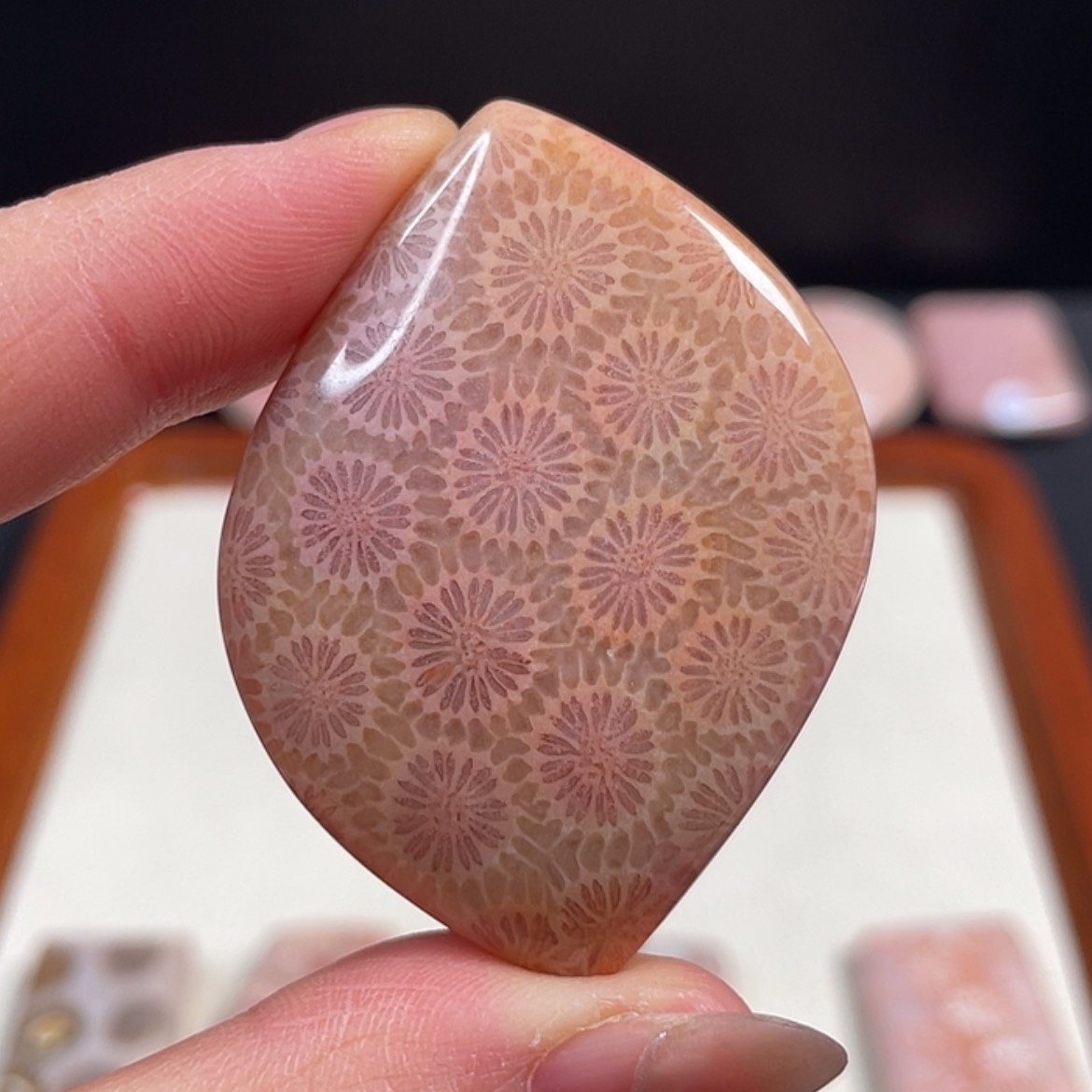 【闪购商品】硅化玉吊坠未镶嵌周*ॐ