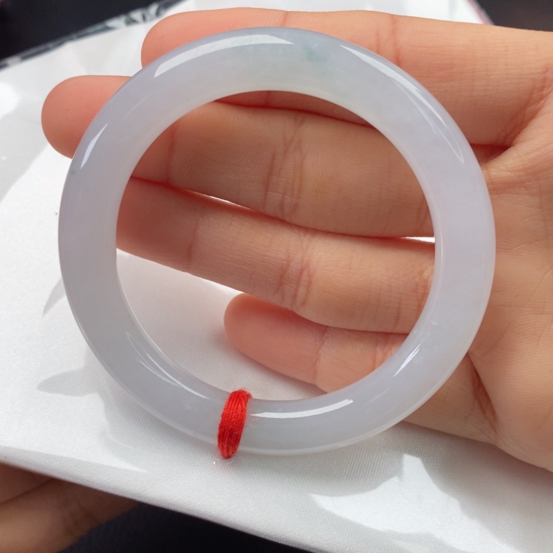 翡翠手镯（圆镯）未镶嵌5051小冰棒