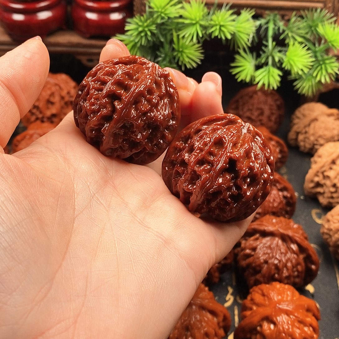 把件文玩核桃苹果