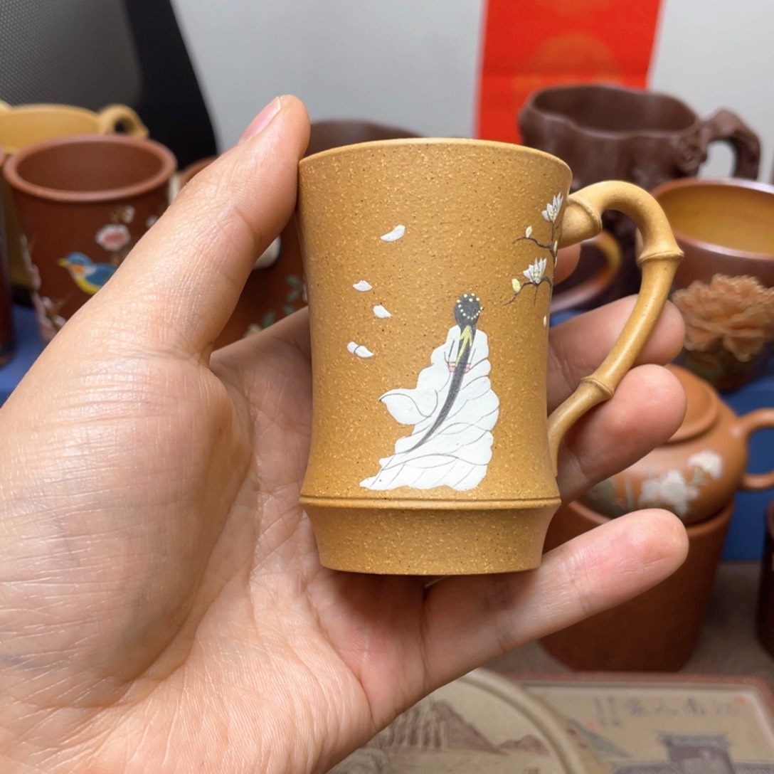 紫砂茶杯紫砂主人杯100cc