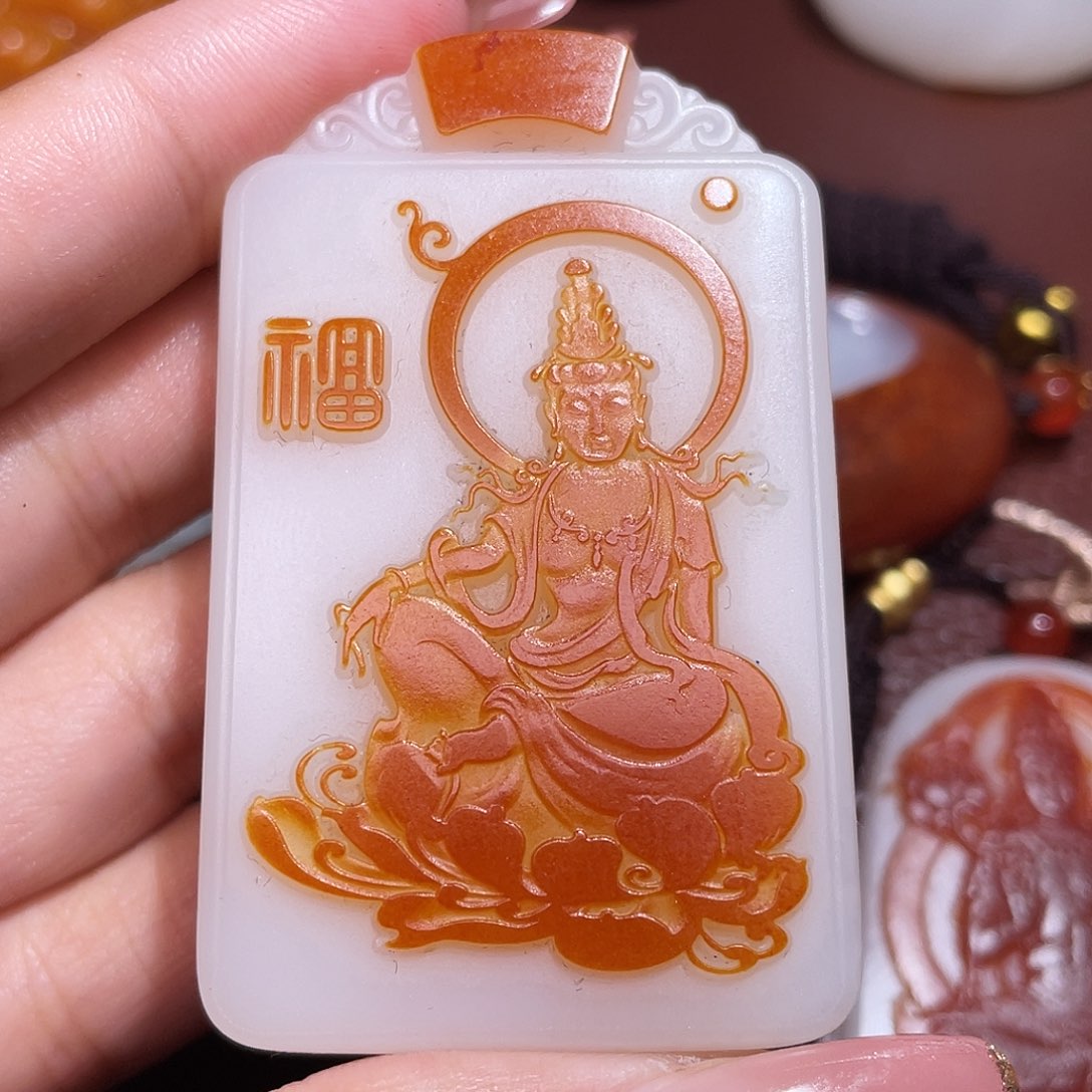 古***玩和田玉未镶嵌颈饰