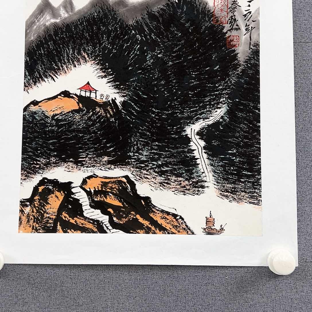 国画当代艺术，展览作品