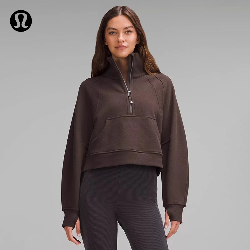 Scuba女士宽松款烟囱领卫衣丨lululemon丨LW3HW0S