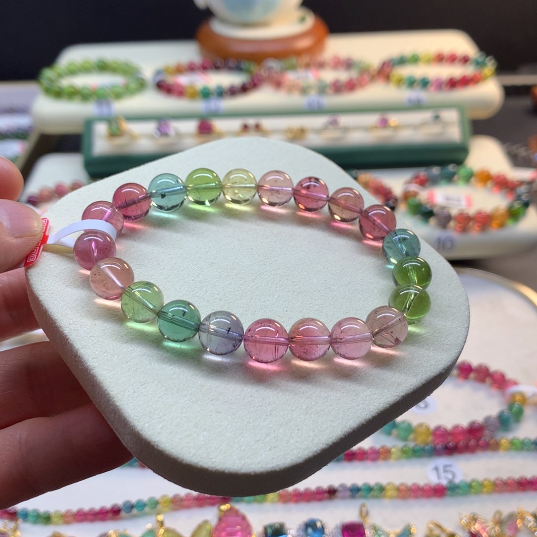 手串未镶嵌碧玺艳丽人鱼色