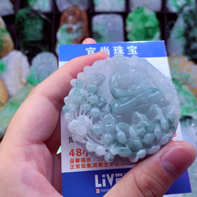 【闪购商品】翡翠颈饰未镶嵌挂件