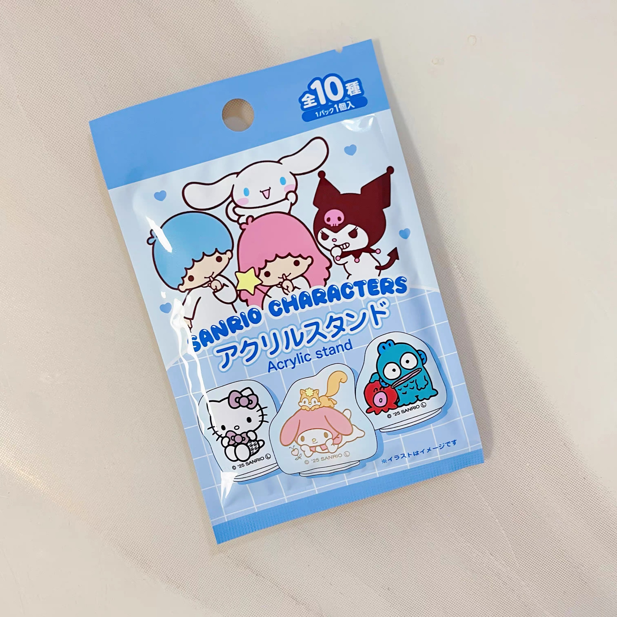 【kk】三丽鸥日谷立牌盲袋（主播代拆）