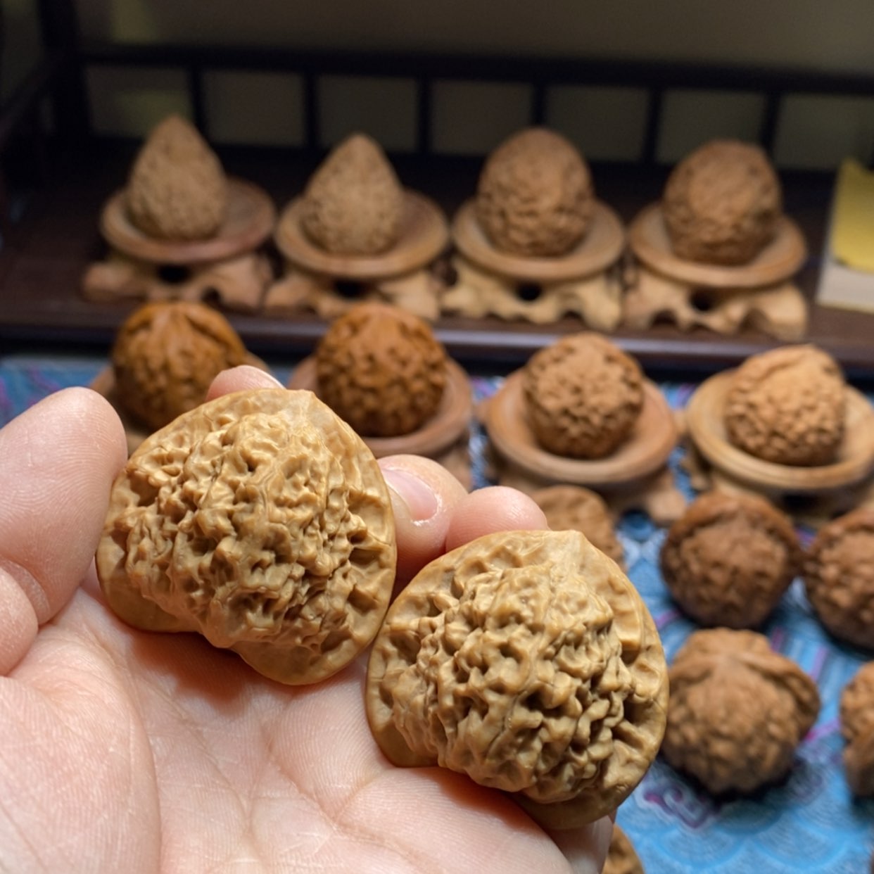 【闪购商品】文玩核桃吊坠月**u关关公子帽