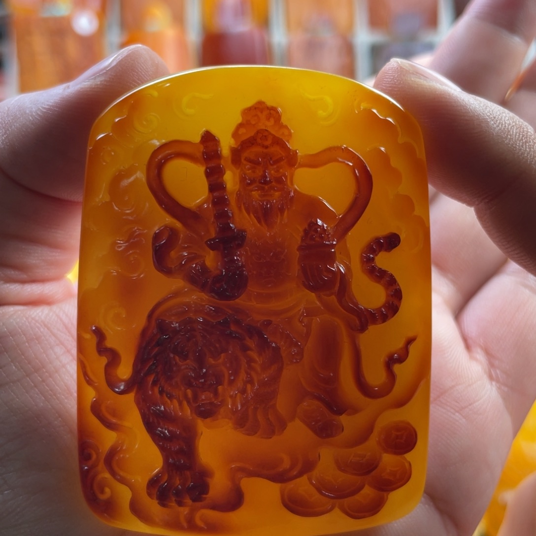 定制琥珀未镶嵌定制款天然琥珀蜜蜡