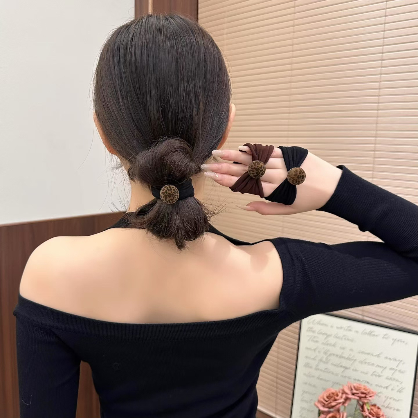 日韩瑞丽风民族风甜美风发圈发绳高弹力百搭小香风