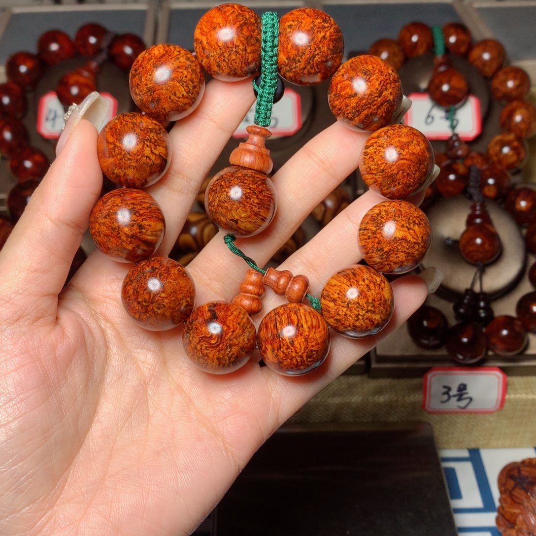 黄花梨/降香黄檀手串/手链征*